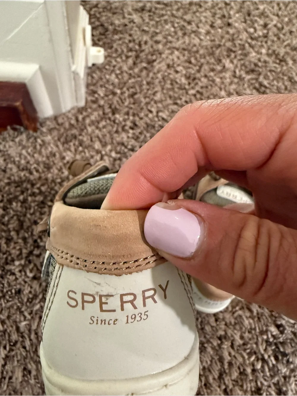 Sperry youth moccasin